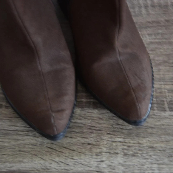 BLOWFISH Brown Heeled Boots - Picture 4 of 8